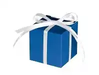 The Party People Shop Treat Boxes - Royal Blue 12 pk offer