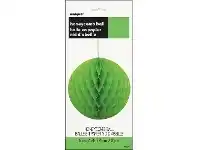 The Party People Shop Hanging Decoration - Honeycomb Ball, Green 20 cm offer