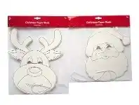 The Party People Shop Masks - DIY Craft, Christmas Assorted offer
