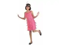 The Party People Shop Child Costume - Little Miss Flapper, Pink offer