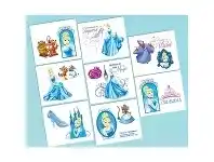 The Party People Shop Tattoos - Cinderella 16 pk offer