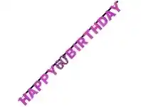 The Party People Shop Banner - Pink Celebration, 60th Birthday offer