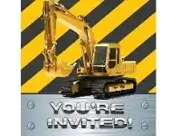 Invitations - Construction Zone 8 pk