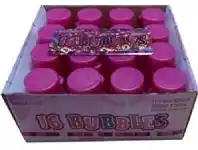 The Party People Shop Bubbles, Pink Glitz 16 pk offer