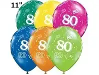 The Party People Shop Balloon - Latex 11" Print 80 Jewel Assorted offer