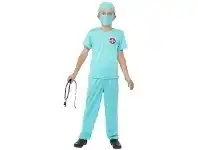 The Party People Shop Child Costume - Surgeon, Blue offer