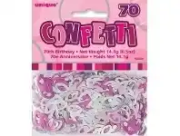 The Party People Shop Scatters/Confetti - 70 Pink Glitz offer