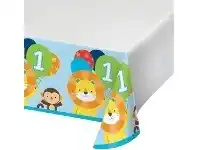 The Party People Shop Tablecloth - One is Fun, Boy offer