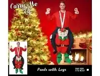 The Party People Shop Adult Costume - Carry Me, Christmas Elf offer