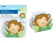 Treat Boxes - Baby Shower Monkey, Blue 8 pk