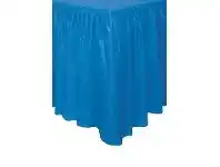 The Party People Shop Table Skirt - Royal Blue offer