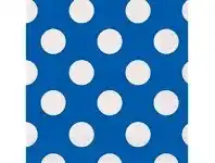 The Party People Shop Serviettes - Luncheon, Polka Dots Blue offer