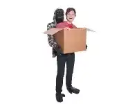 The Party People Shop Adult Costume - Gorilla & Box offer