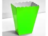 The Party People Shop Treat Boxes, Green 8 pk offer