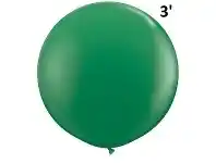 The Party People Shop Balloon - Latex 3' Standard Green offer