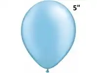 The Party People Shop Balloon - Latex 5" Pearl Azure offer