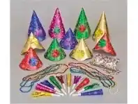 The Party People Shop Party Pack - For 10, New Year Multicolour offer