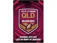 The Party People Shop Poster - NRL State of Origin, QLD offer