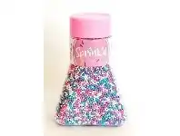Cake Sprinkles - 2 mm Sugar Balls 130 g Pink, Blue & White