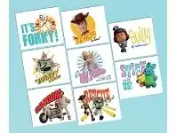 The Party People Shop Tattoos - Toy Story 4 offer