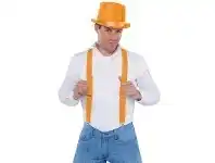 Suspenders - Orange