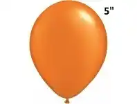 The Party People Shop Balloon - Latex 5" Pearl Mandarin offer