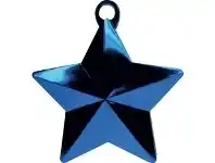 The Party People Shop Balloon Weight, Star Shaped - Royal Blue offer