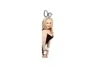 The Party People Shop Accessory Set - Bunny Playgirl, Black and White offer