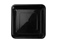 The Party People Shop Plates - Dessert, Square Black 20 pk offer
