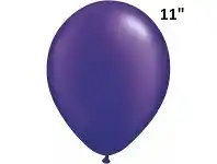 Balloon - Latex 11" Pearl Quartz Purple