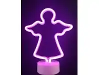 The Party People Shop Neon Light - Angel, Pink offer