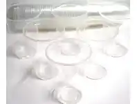 The Party People Shop Plastic Cups, Clear Mid 50 pk offer