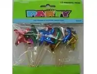 The Party People Shop Cocktail Picks - Pinwheel 12 pk offer