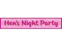 The Party People Shop Banner - Hen's Night Party offer