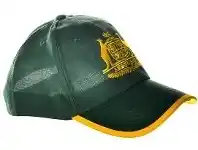 The Party People Shop Hat - Baseball Cap, Aussie Green & Gold offer