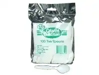The Party People Shop Cutlery - White Tea Spoons 100 pk offer