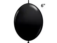 The Party People Shop Balloon - Quick Link 6" Fashion Onyx Black offer