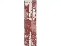LivingStyles Magnolia Gloria Cotton Chenille Runner Rug, 80x300cm, Rose offer