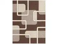 LivingStyles Orlando Braxton Modern Rug, 300x400cm, Brown offer