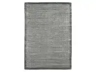LivingStyles Luxe Hand Loomed Spotted Rug, 250x300cm, Steel offer