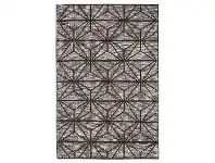 LivingStyles Rhythm Motif Hand Loomed Modern Rug, 300x400cm, Charcoal offer