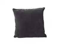 LivingStyles Tibetan Suede Scatter Cushion, Large, Charcoal offer