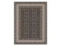 LivingStyles Shiraz Kyra Oriental Rug, 160x230cm, Black offer