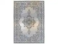 LivingStyles Allure Medallion Oriental Rug, 200x290cm, Beige/Grey offer