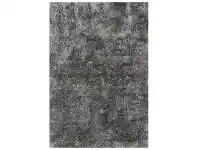LivingStyles Eva Velvet Super Soft Shaggy Rug, 240x330cm, Silver offer