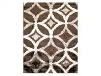 LivingStyles Alodia Luxury Shaggy Rug, 160x230cm, Brown offer