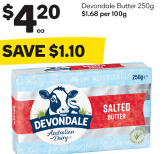 Woolworths Devondale Butter 250g offer