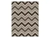 LivingStyles Aspire Zigzag Modern Rug, 200x290cm, Ash offer