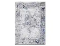 LivingStyles Essence Chapel Modern Rug, 200x290cm, Blue offer