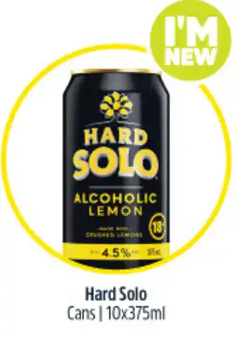 Woolworths Hard Solo Cans | 10x375ml offer